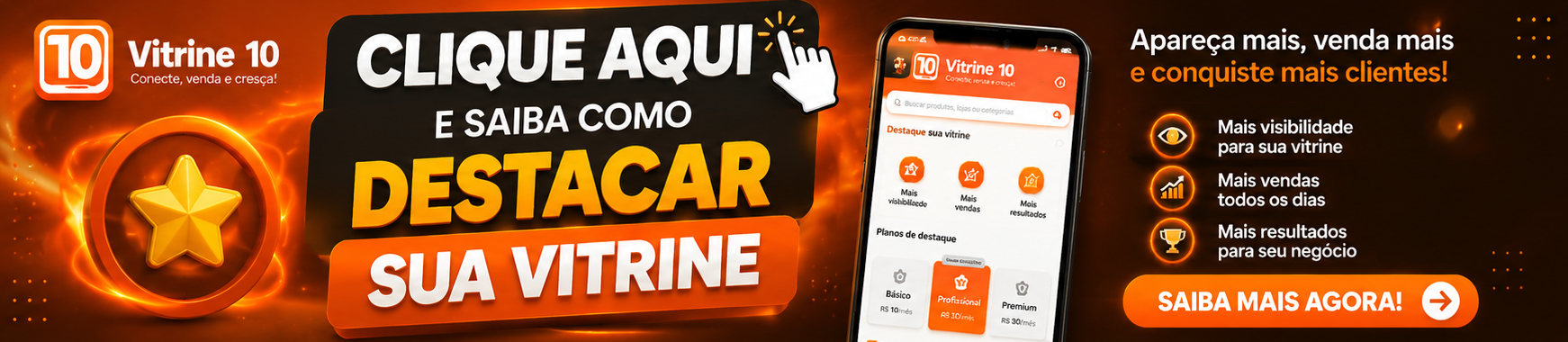 Promo&ccedil;&atilde;o Marketplace Vitrine 10