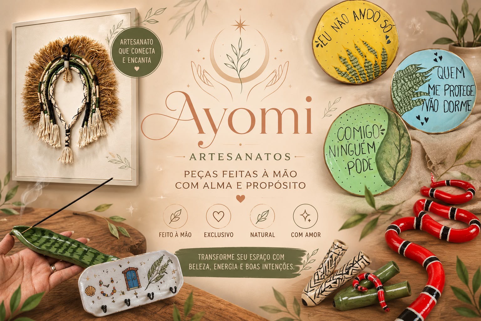 Banner de Ayomi Artesanatos