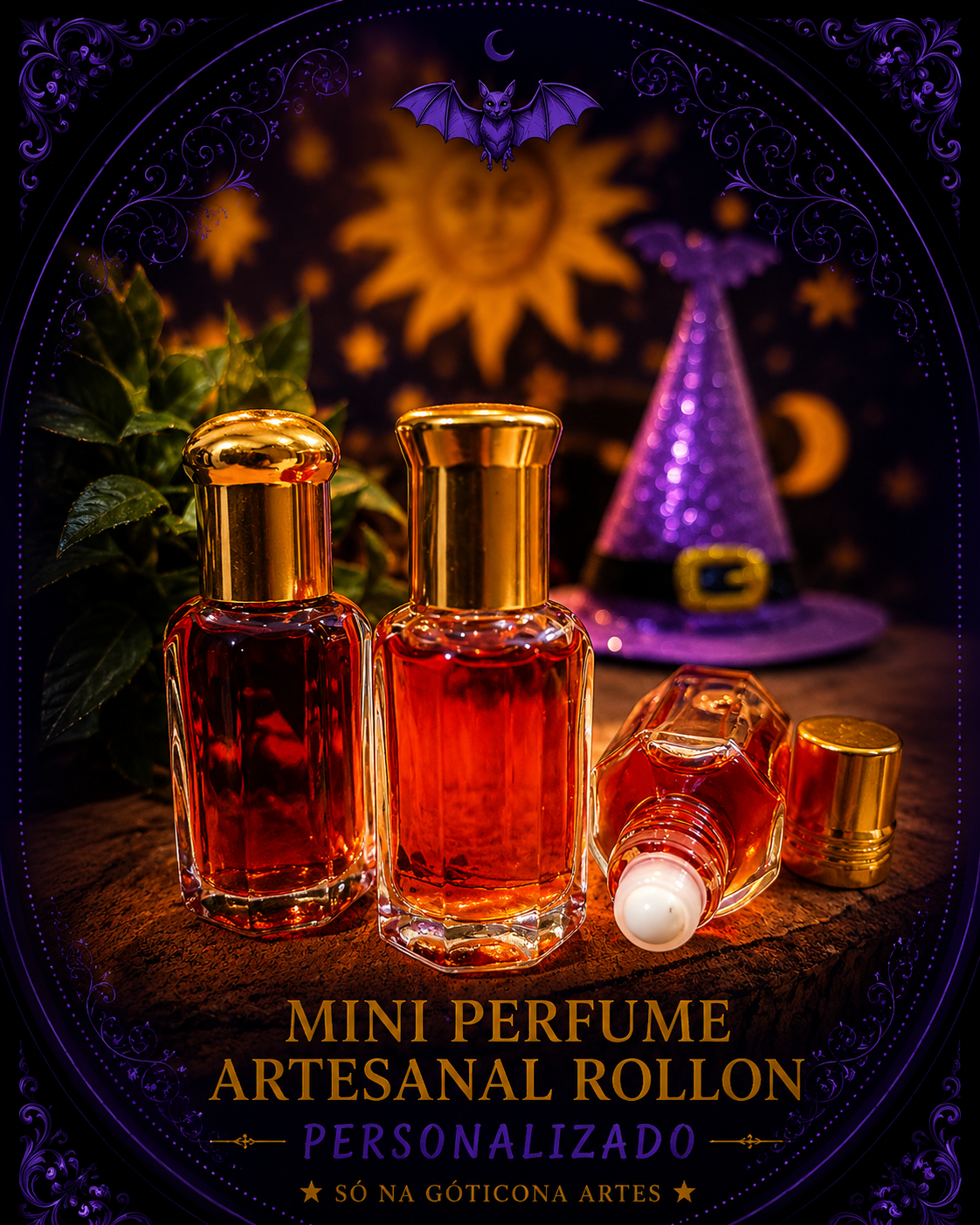 Foto de Mini Perfume Artesanal Rollon PERSONALIZADO 10ml